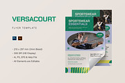Versacourt - Flyer Template, a Flyer Template by StreaksideStd (Thumbnail 1 of 3)