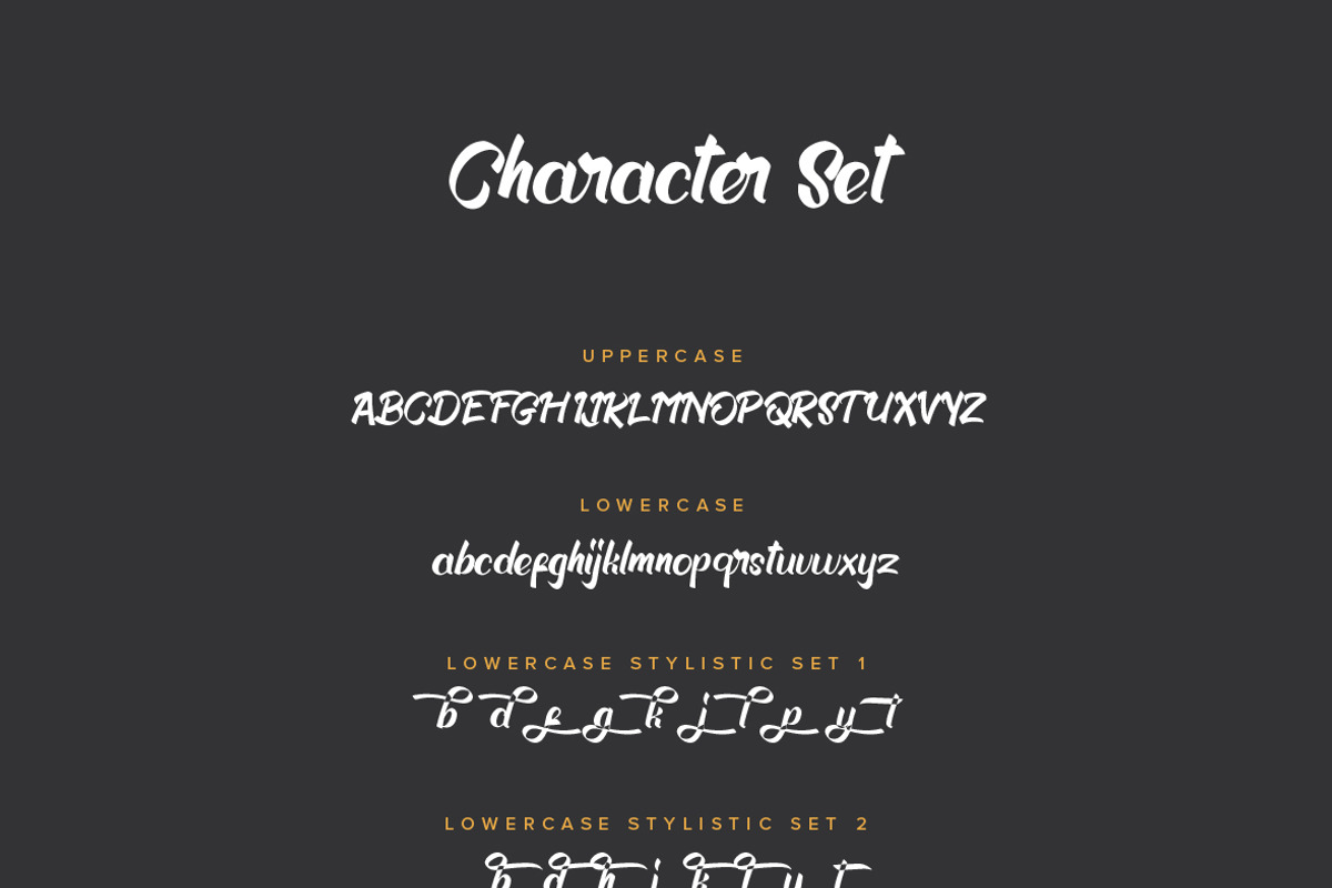 Benthon - Display|Script&Handwriting preview 7