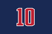 The Franchise Numeral Set, a Serif Font by Port Design Company (Thumbnail 6 of 7)