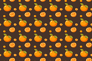 Orange Vector Pattern, a Pattern Graphic by Laimmilka (Thumbnail 3 of 3)