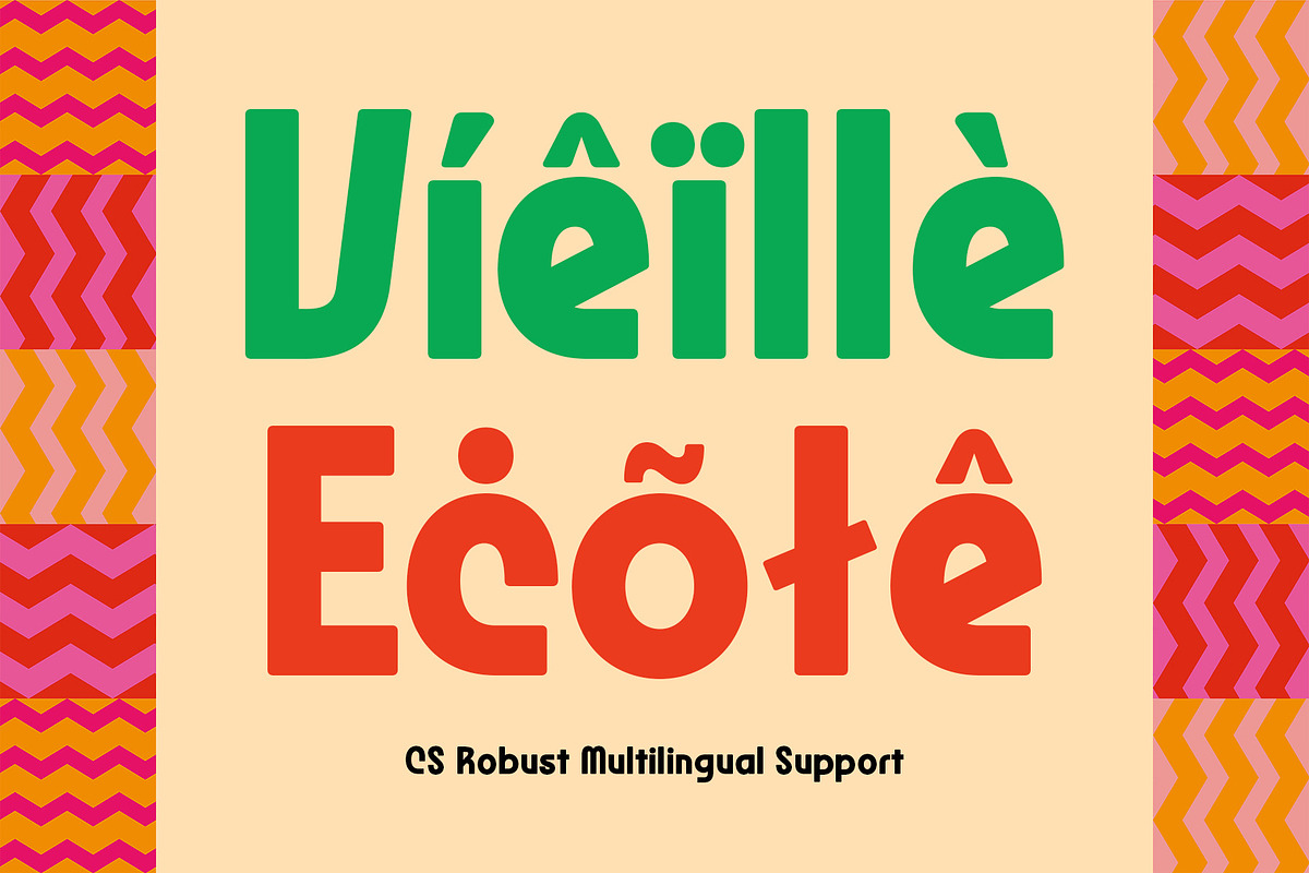 CS Robust – Bold Font, a Sans Serif Font by Craft Supply Co. (Photo 6 of 8)