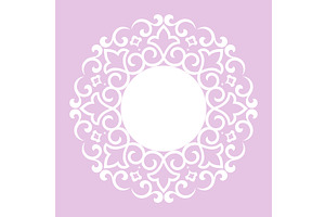 Decorative frame Elegant vector, a Decorative Illustration by RODINA