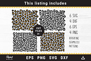 Leopard print SVG, Cheetah patterns, a Pattern Graphic by ClipartMuchLove (Thumbnail 5 of 6)