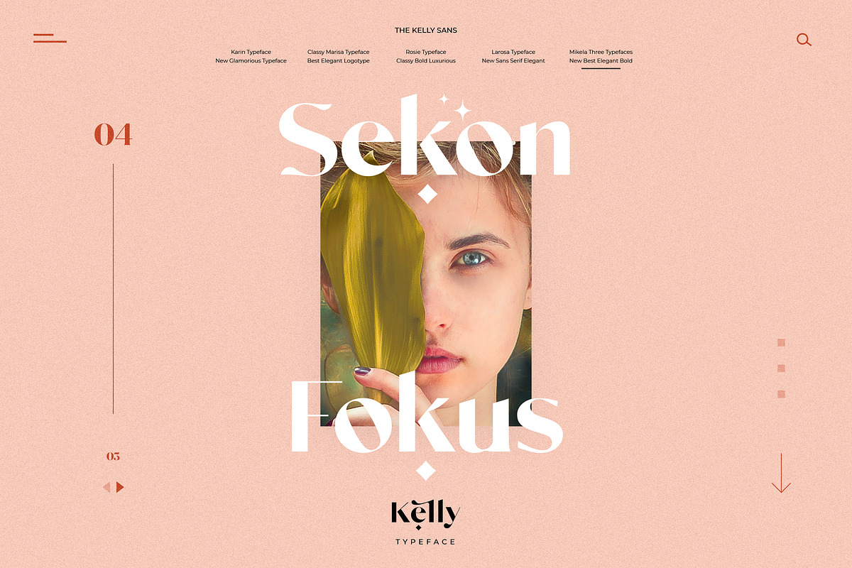 Kelly - Classy Sans Serif preview 3