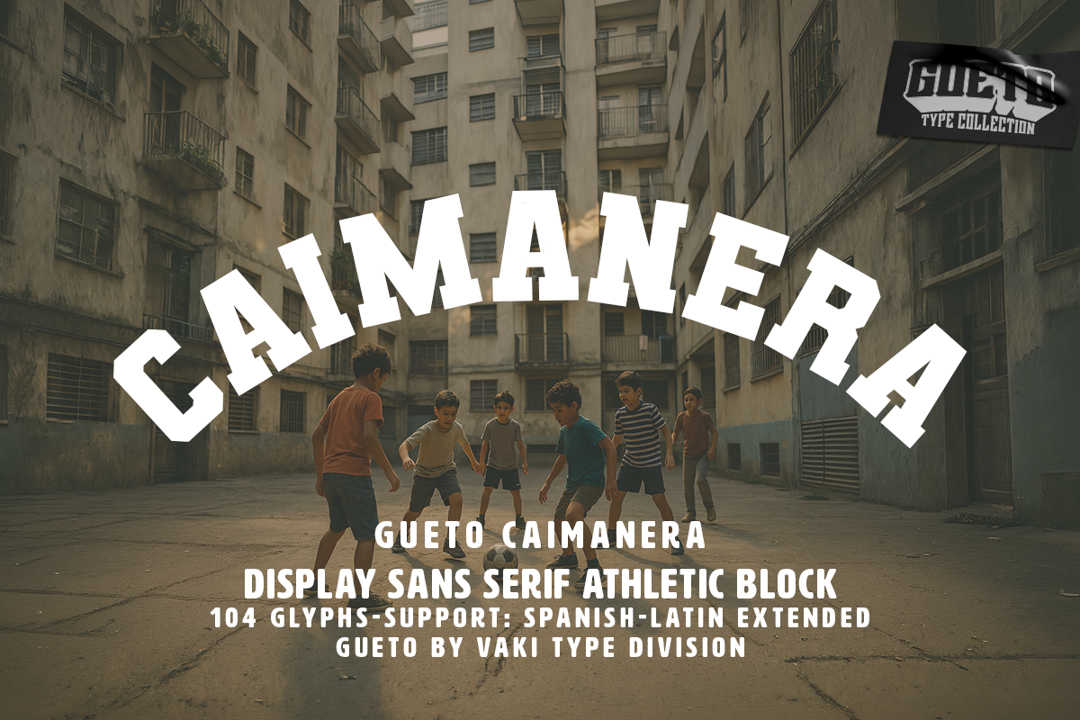 CAIMANERA, a Sans Serif Font by KÄLETRE (Photo 3 of 3)