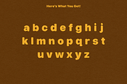 Basic Bold by Eric Pond Designs, a Sans Serif Font by Eric Pond Designs (Thumbnail 4 of 6)