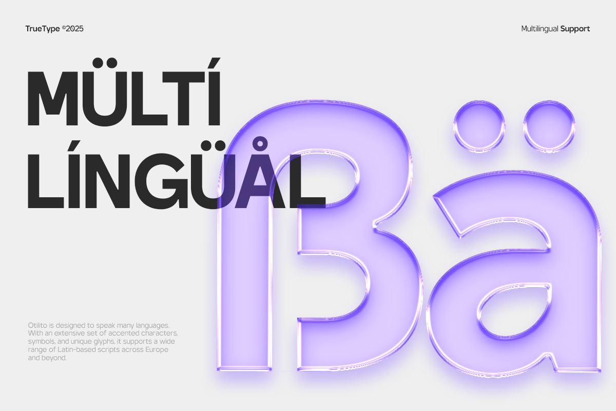 TT Otilito Sans Font Family, a Font by truetype (Photo 15 of 15)