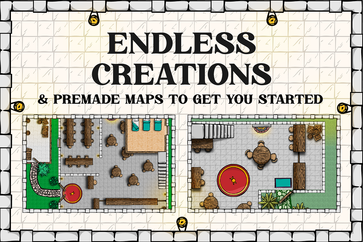 Tavern Maker, Int Map Making Toolkit, a Brushes & More by Salty Sweet Creative (Photo 4 of 5)