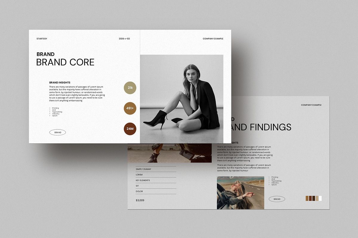 Brand Strategy Presentation Template preview 3