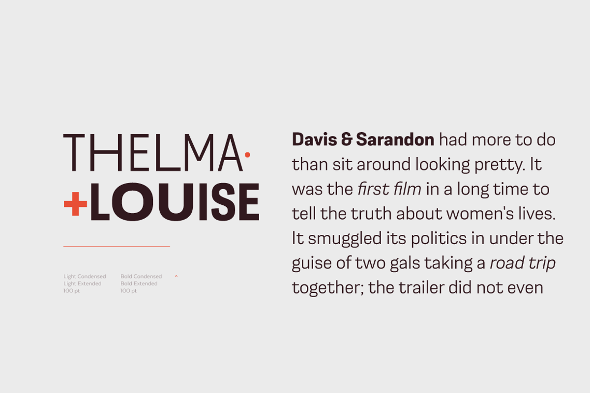 Moderna Sans preview 3
