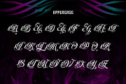 Diablo – Chicano Tattoo Script Font, a Blackletter Font by WhymoreArt (Thumbnail 11 of 15)