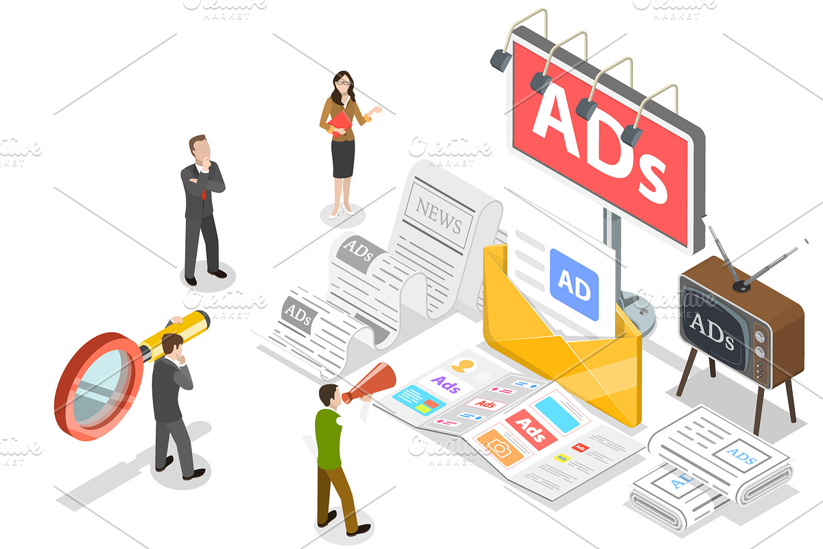 Digital Marketing Set 01, an Illustration by AndriiStore (Photo 9 of 10)