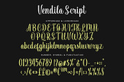 Vendila Script Font, a Script Font by Siwox Studios (Thumbnail 6 of 8)