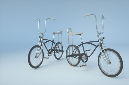 Retro 80s Schwinn bicycle, a Cars & Vehicle 3D Model by 3DTreatment