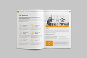 Company profile, a Brochure Template by Tanber Hossen (Thumbnail 4 of 13)