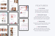Esthetician Squarespace Template, a Squarespace Template by vectorocean (Thumbnail 4 of 11)