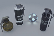 Grenades Pack, an Object 3D Model by RivermillStudios (Thumbnail 6 of 8)