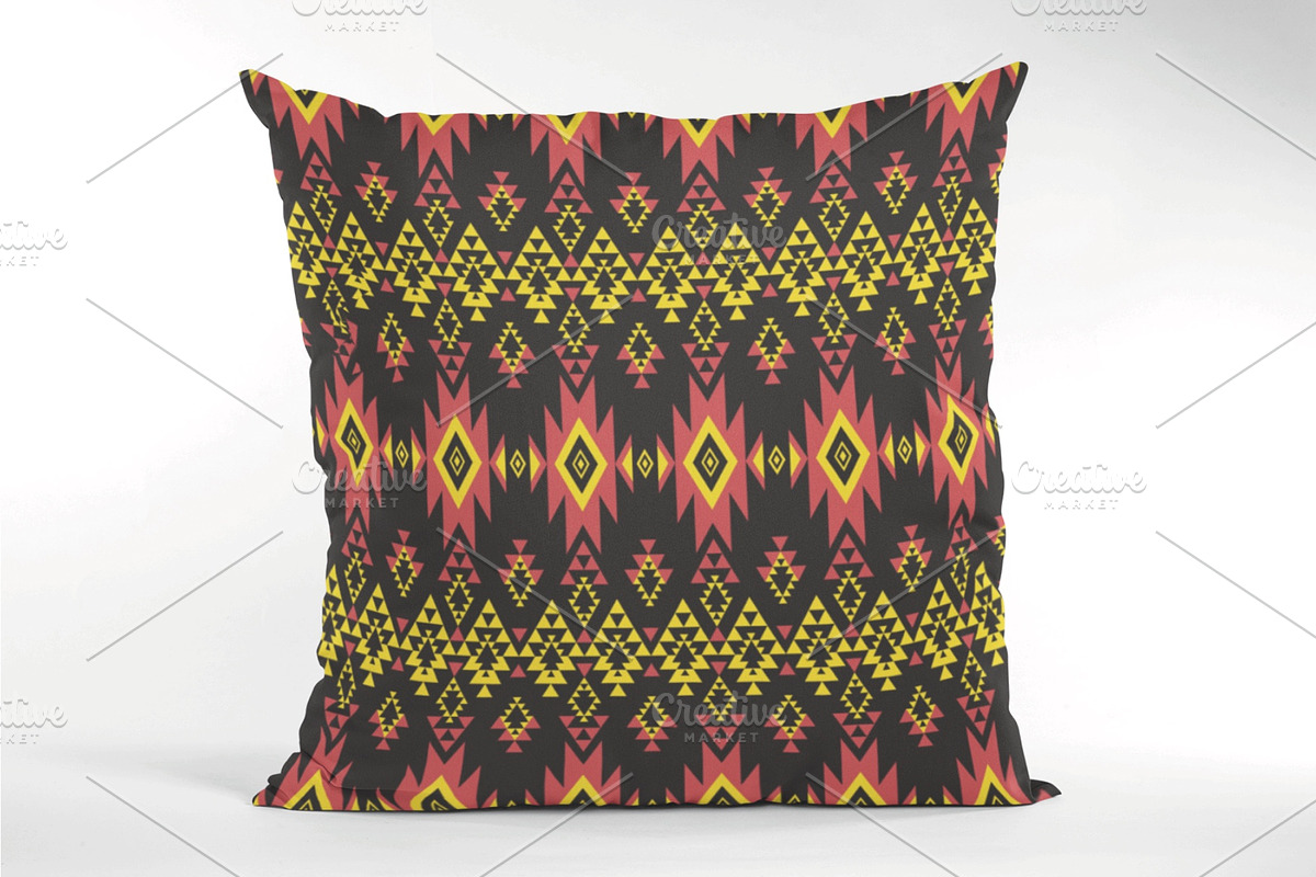Colorful Aztec Tribal Pattern, a Pattern Graphic by PPEthnicDecorPattern (Photo 6 of 9)