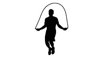 An energetic Jump Rope Silhouette, an Illustration by Amazin_art (Thumbnail 9 of 31)