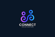 People Logo Connection Technology, a Branding & Logo Template by Signatoro (Thumbnail 3 of 3)