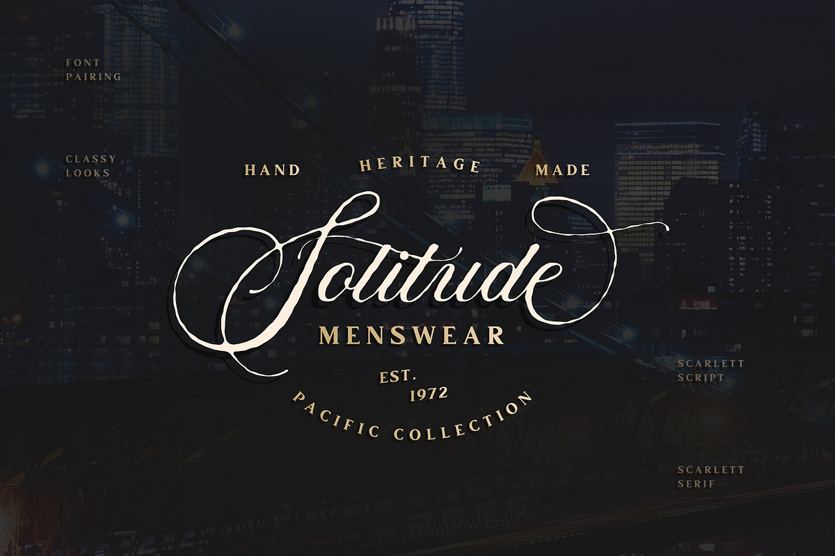 Scarlett Font Bundle preview 3