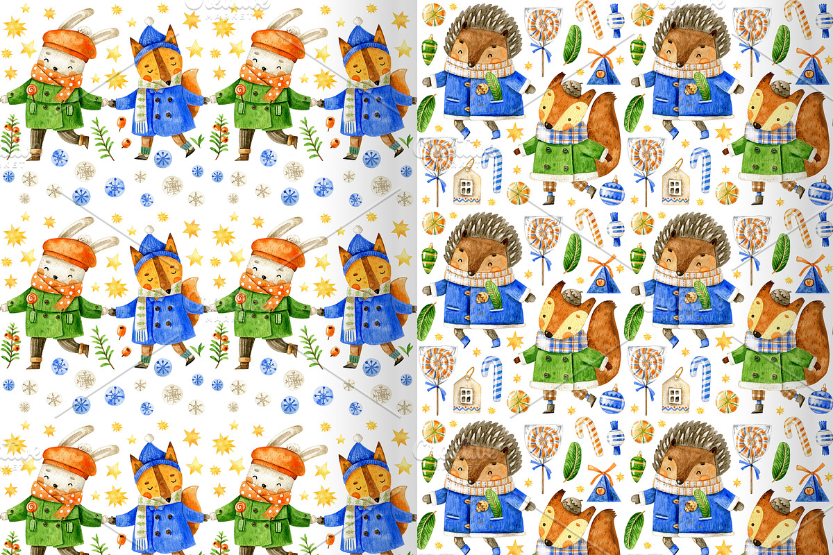 Cute Christmas, an Illustration by babenkoirusa (Photo 9 of 16)