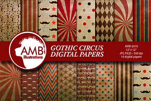 CIRCUS Gothic Papers AMB-2610