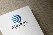Digital Data Letter D Logo, a Branding & Logo Template by Design_Planet (Thumbnail 2 of 2)