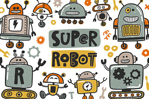 Super Robot. Kids collection