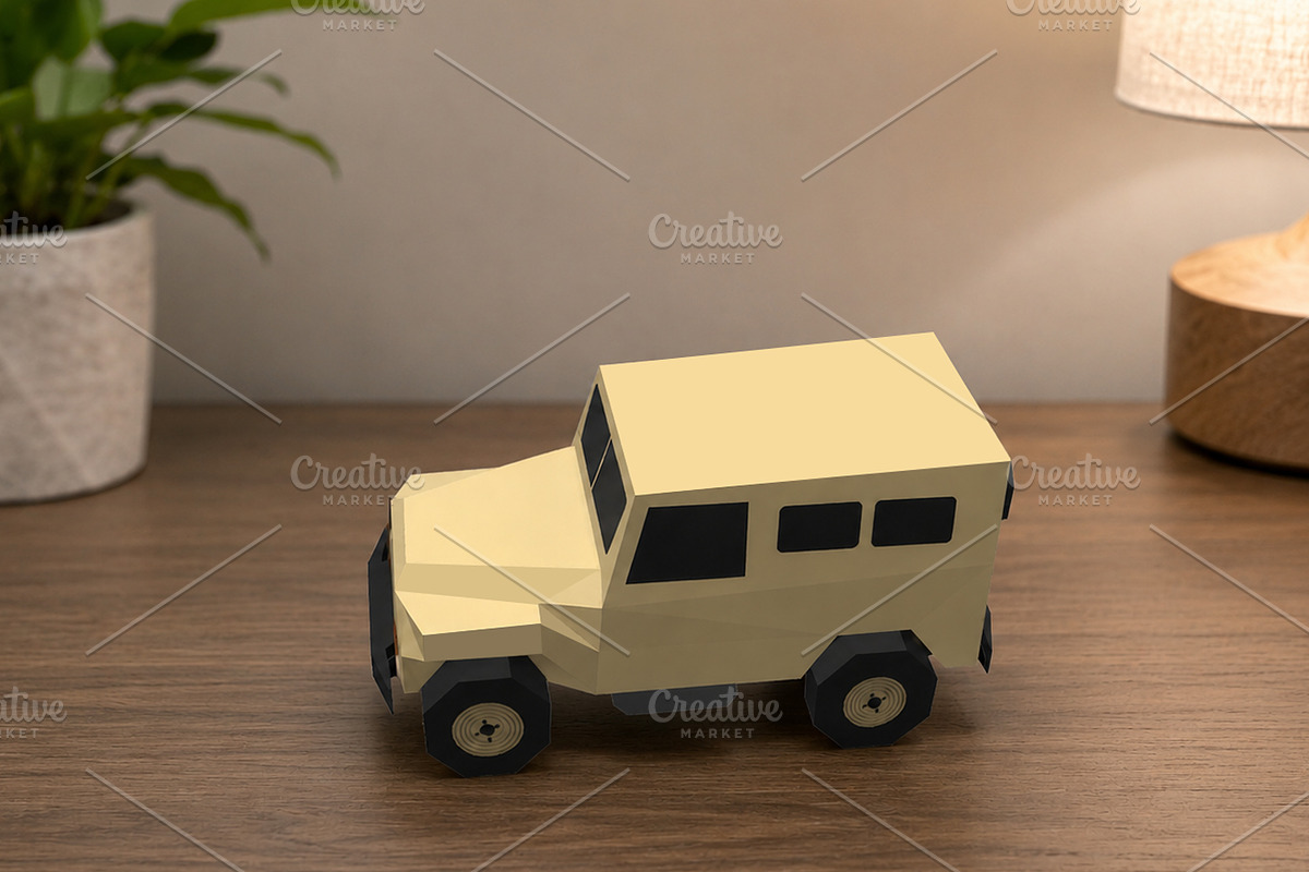 Car favor - 3d papercraft, a Cars & Vehicle 3D Model by PAPER amaze (Photo 4 of 5)