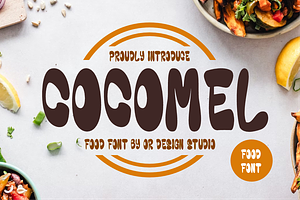 Cocomel - Food Fonts