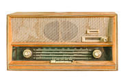 8 Isolated Old Radios Photos PNG+JPG, a Technology Photo by DanFLCreativo (Thumbnail 3 of 3)