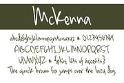 McKenna, a Script Font by Brittney Murphy Design (Thumbnail 2 of 3)