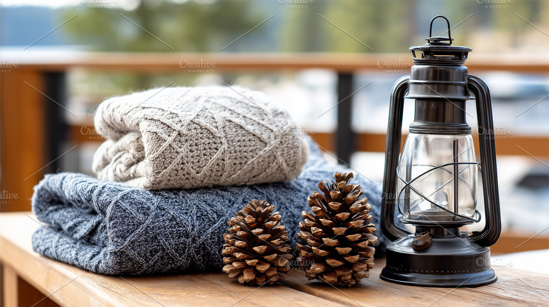 Cozy folded knitted sweaters with, a Beauty & Fashion Photo by MistyDay