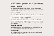 Systeme.io Simply Noir Funnel, a Landing Page Template by Hayley's Digital Hub (Thumbnail 8 of 10)