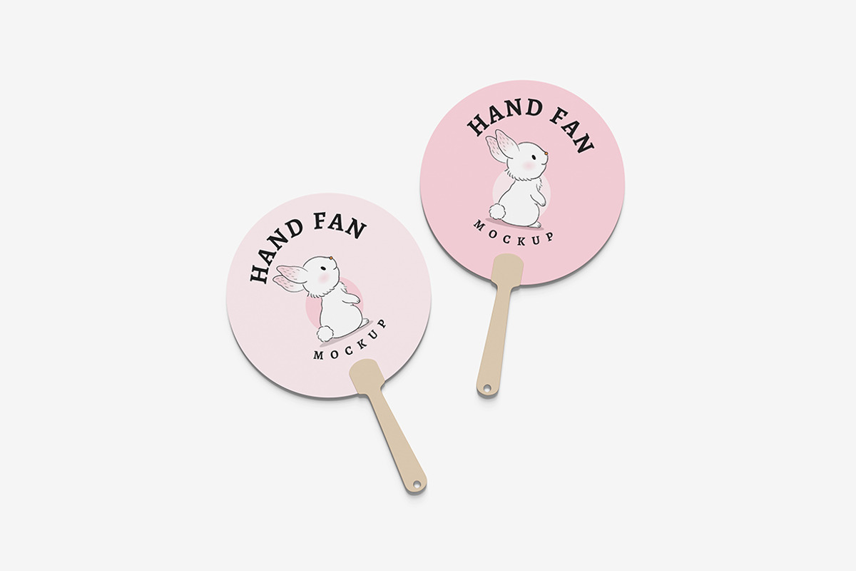 Hand Fan Mockup, a Product Mockup by bimockup (Photo 6 of 6)