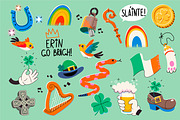 Irish Luck: Cartoon Elements, an Illustration by Moonery's (Thumbnail 5 of 9)