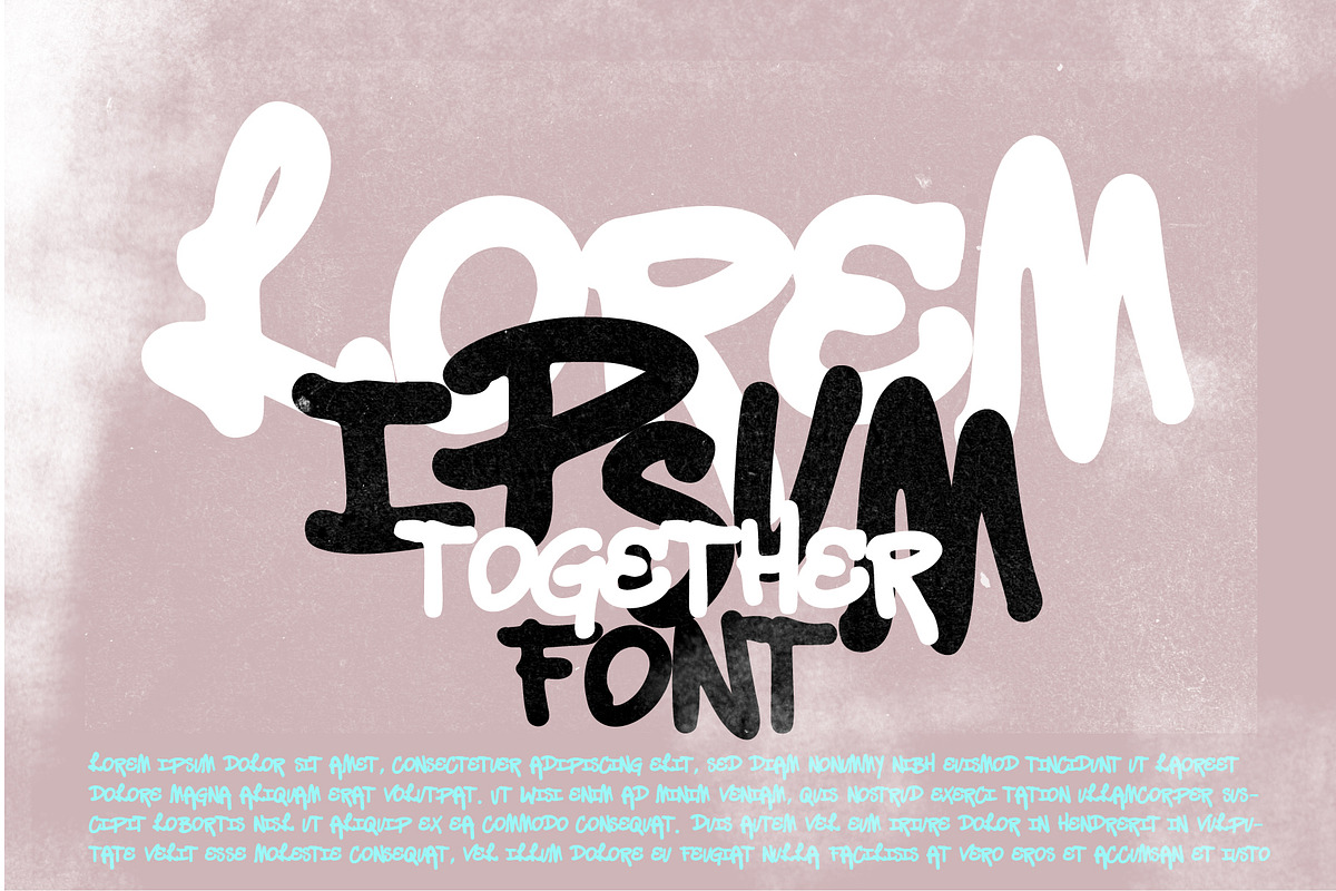 Together font, a Font by vtks design (Photo 2 of 3)