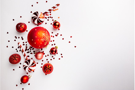 Christmas holidays composition, a Holiday Photo by piter.goskov