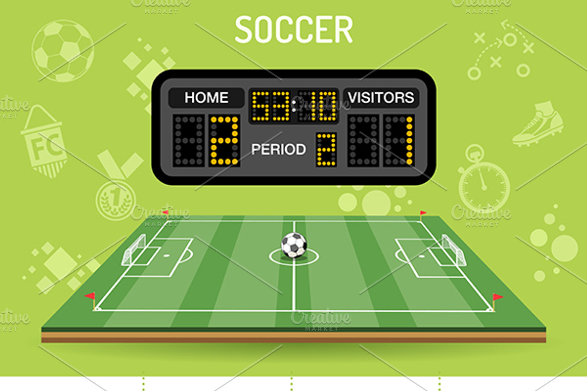 Soccer Themes, a Sport Illustration by TAlex (Photo 6 of 7)