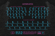 Alpha Spike Typeface, a Serif Font by alit design (Thumbnail 9 of 17)