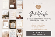 Gratitude Planner Journal Template, a Marketing Template by COACHTEMPLATE (Thumbnail 1 of 11)