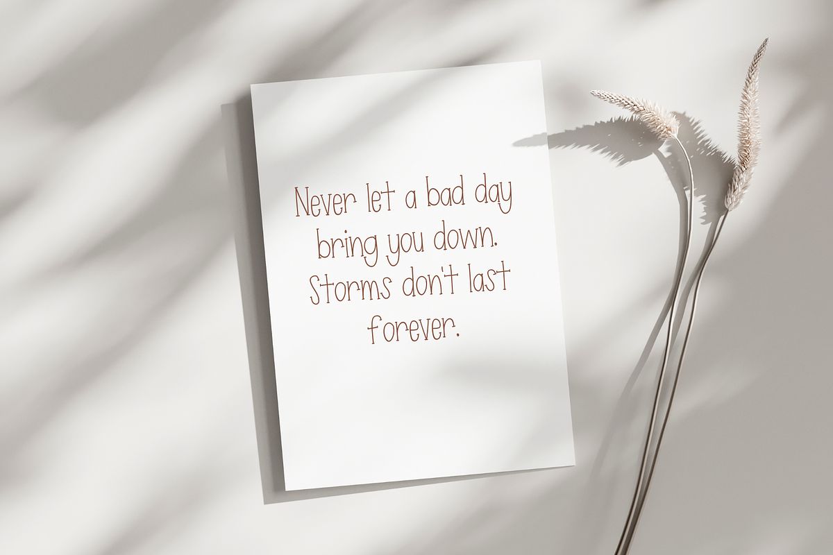 Notes - Your Everyday Handwriting, a Handwritten Font by Waris Studio (Photo 2 of 5)