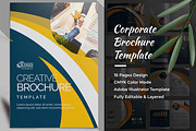 Corporate Brochure Template 16 Pages, a Brochure Template by Cristal Pioneer (Thumbnail 1 of 6)