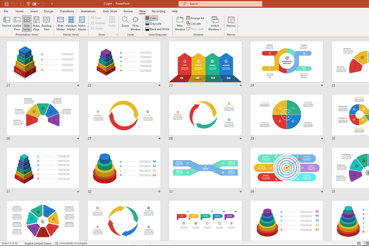 Dynamic PowerPoint Template, a Presentation Template by Infographics project (Photo 6 of 12)
