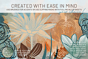 Floral Procreate Stamp Brushes 10, a Brushes & More by DeloresArt (Thumbnail 5 of 8)