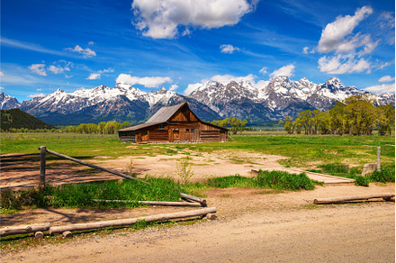 Historic T. A. Moulton Barn at, a Nature Photo by Nick Fox