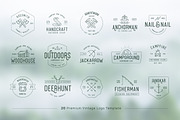 Adventure Icons + Vintage Logo Pack, a Graphic by Wandery Supply (Thumbnail 3 of 6)