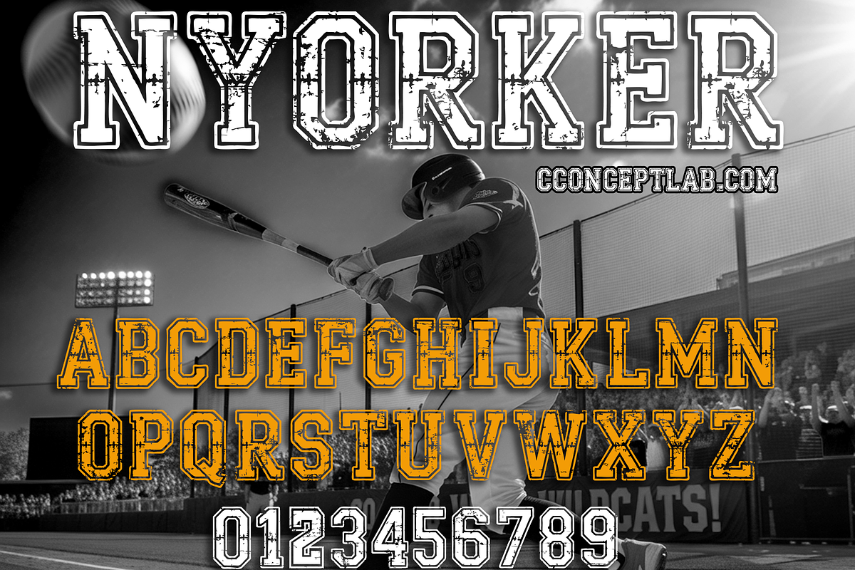 NYORKER, a Font by CCONCEPTLAB (Photo 3 of 4)