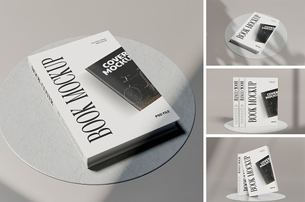 Book Cover Mockup, a Books & Magazine Mockup by xavier_studio